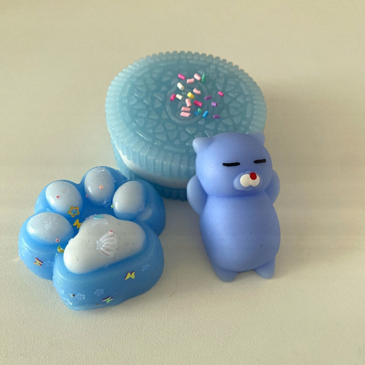 Cookies, pattes de chat et chatons squishys kawaii CLADEA