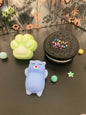 🍪 Oreo noir, patte verte & chat bleu