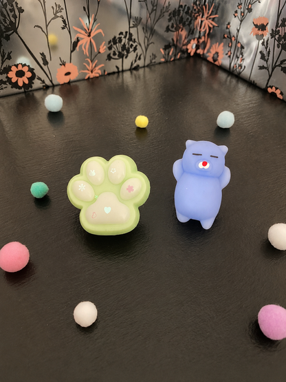 💚 Pack Patte verte & chat bleu