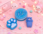🍪 Pack Squishys Trio Bleu Kawaii