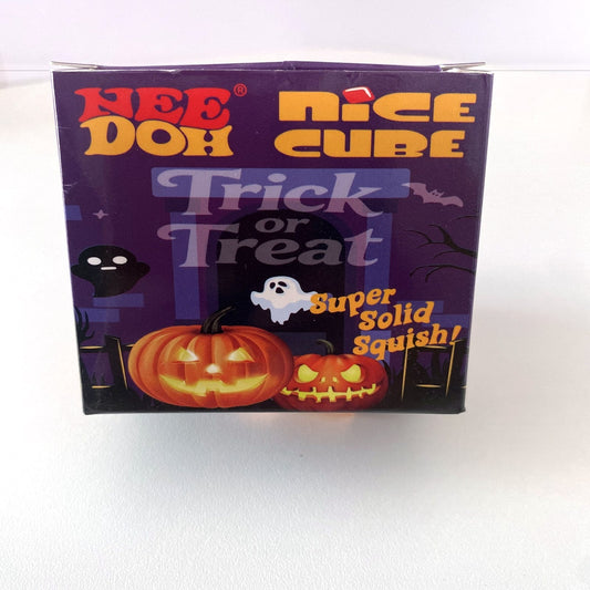 Boîte NeeDoh Nice Cube Trick or Treat Halloween, squishy maltose pailleté CLADEA