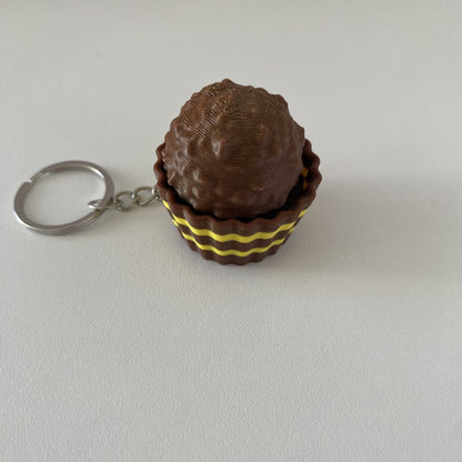 Clicker fidget porte-clés chocolat kawaii CLADEA