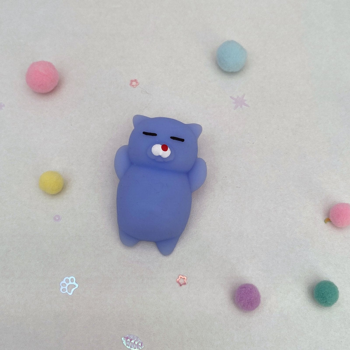 Squishy chaton bleu kawaii CLADEA