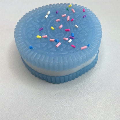 Squishy cookie bleu kawaii CLADEA